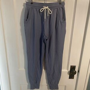 Soft grayish blue Summersalt joggers